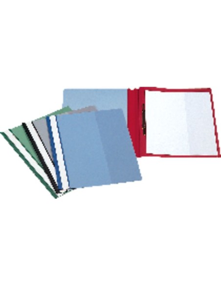 DOSSIER FASTENER ESSELTE PVC Fº ROJO - 1 unidad